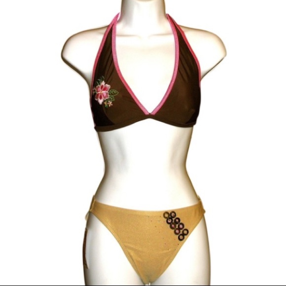 In Mocean Color Block Bikini